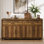 Buffet moderne 59 "avec poignées en métal