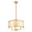 4-Light Natural Capiz Shell Drum Chandelier-517692962