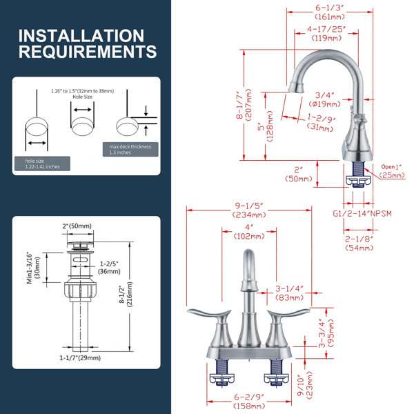 Dimensions du produit