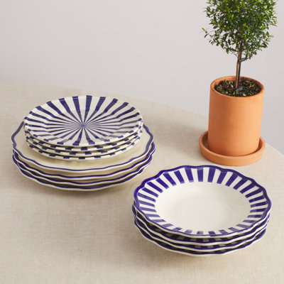 Dinnerware Set With Pasta Bowl