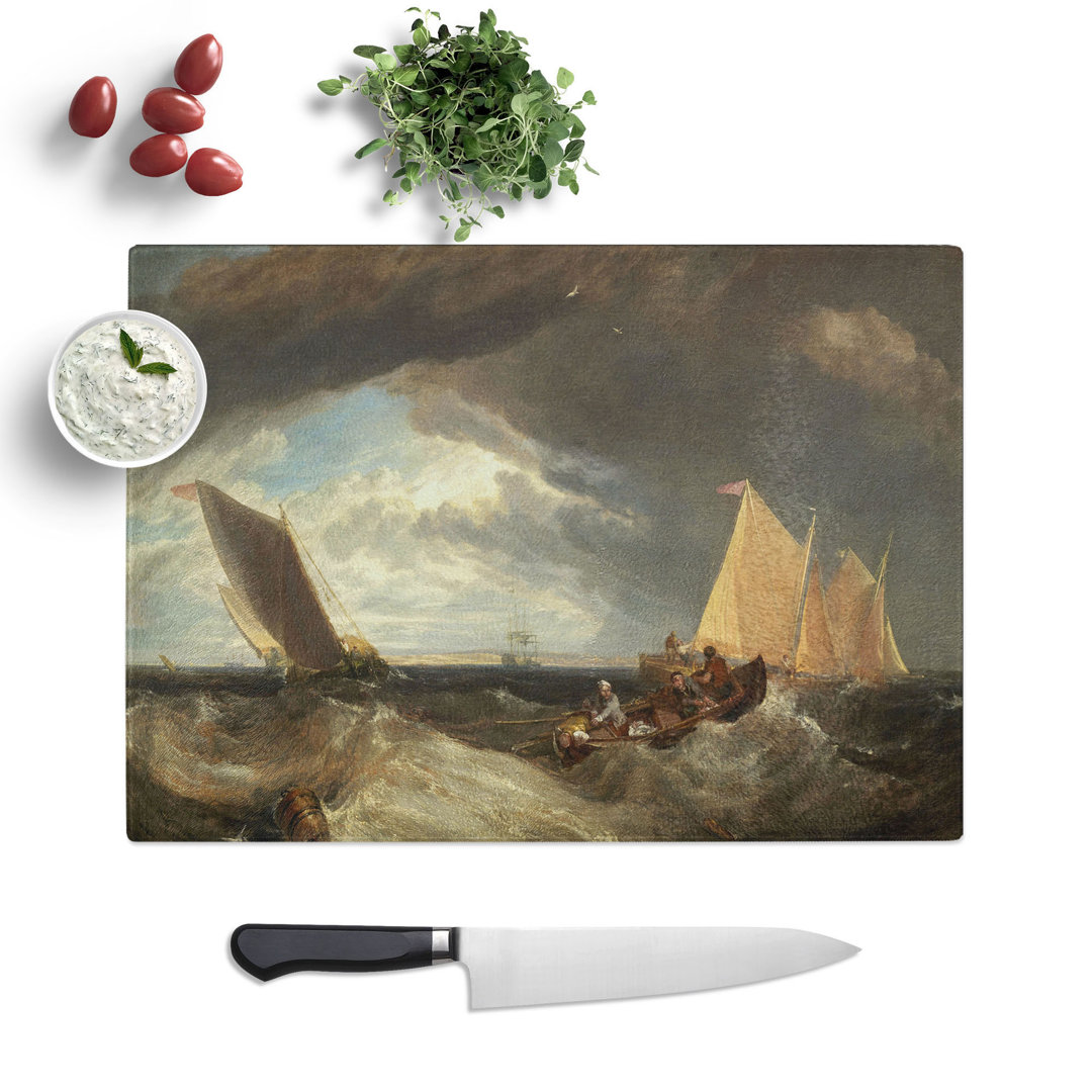 The Junction of the Thames by Joseph Mallord William Turner Chopping Board