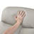 38.5" Modern Luxury Leather Recliner Chair With USB Port For Home Living Room,Light Gray-778936696