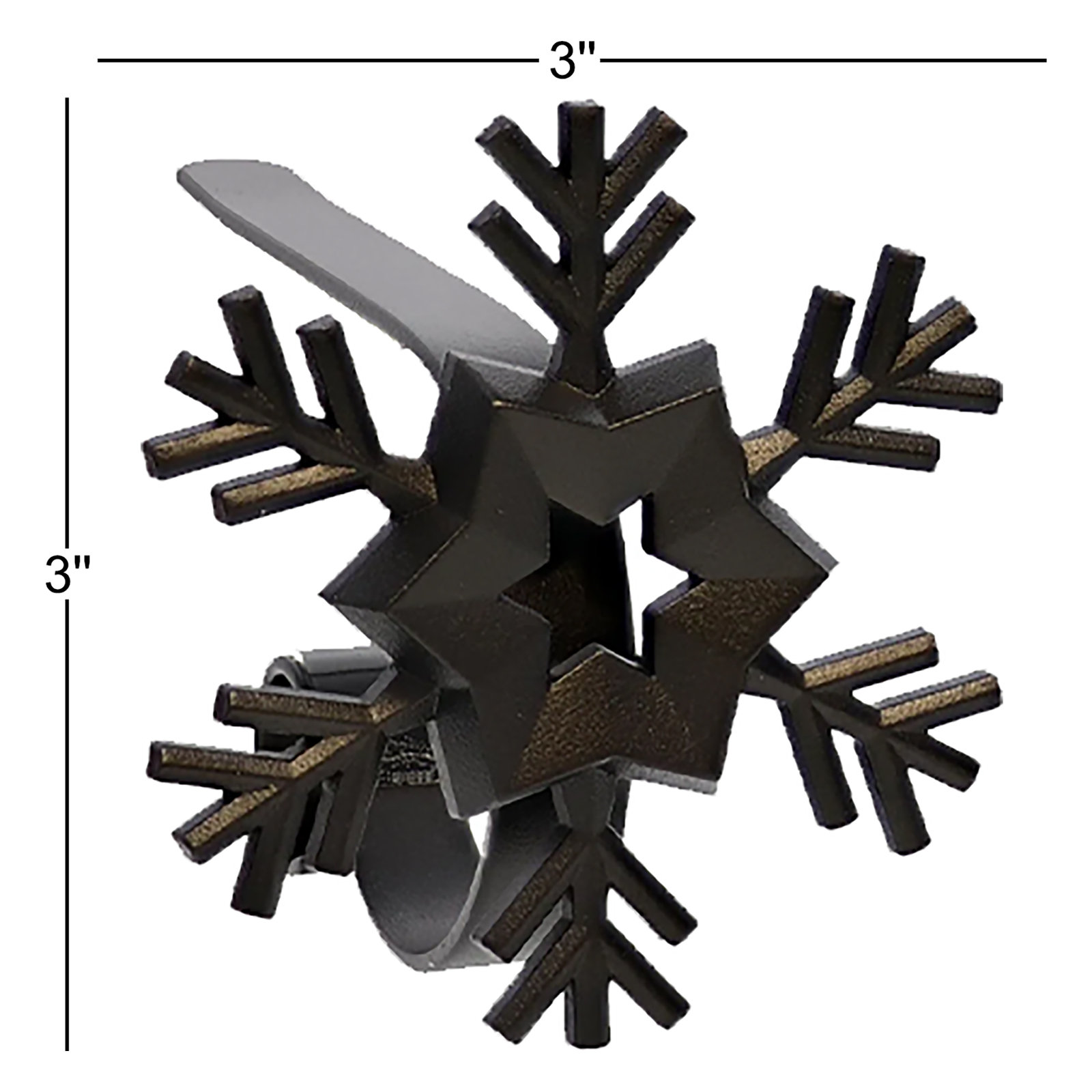 Snowflake Stocking Holder