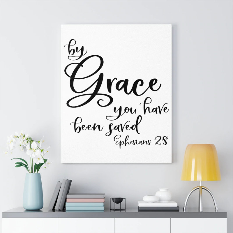 «The Grace You», reproduction sur toile tendue, H 16 po x l 12 po x P 1,25 po