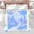 Medium Blue White
