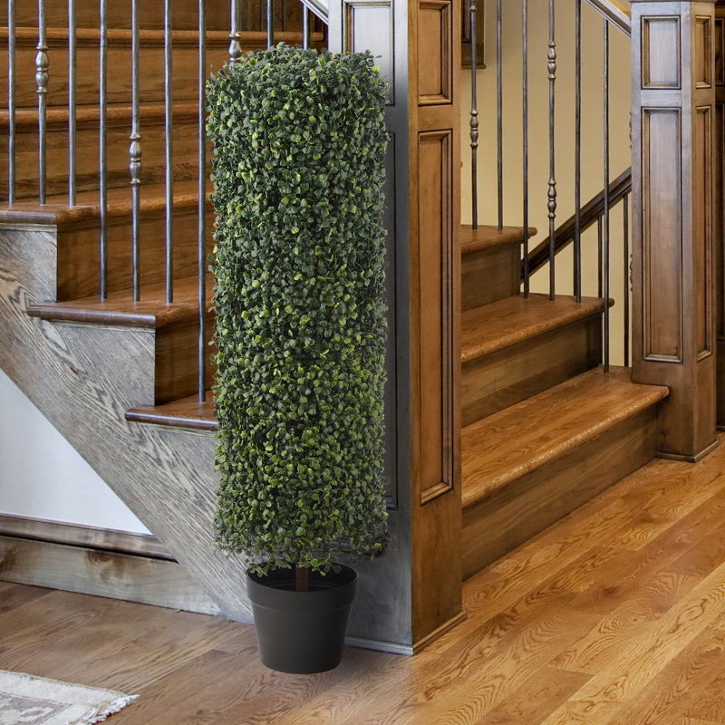 36" Boxwood Column Topiary
