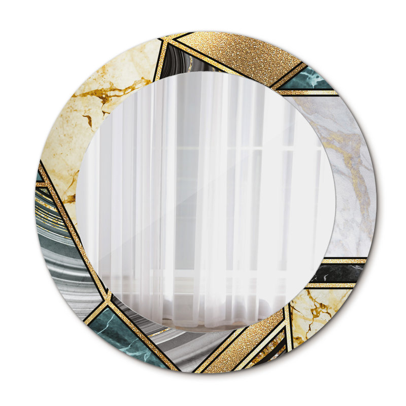 Huldar Glass Flat Wall Mirror