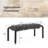 47'' Teddy Braided Fabric Upholstered End Of Bed Bench-119867483