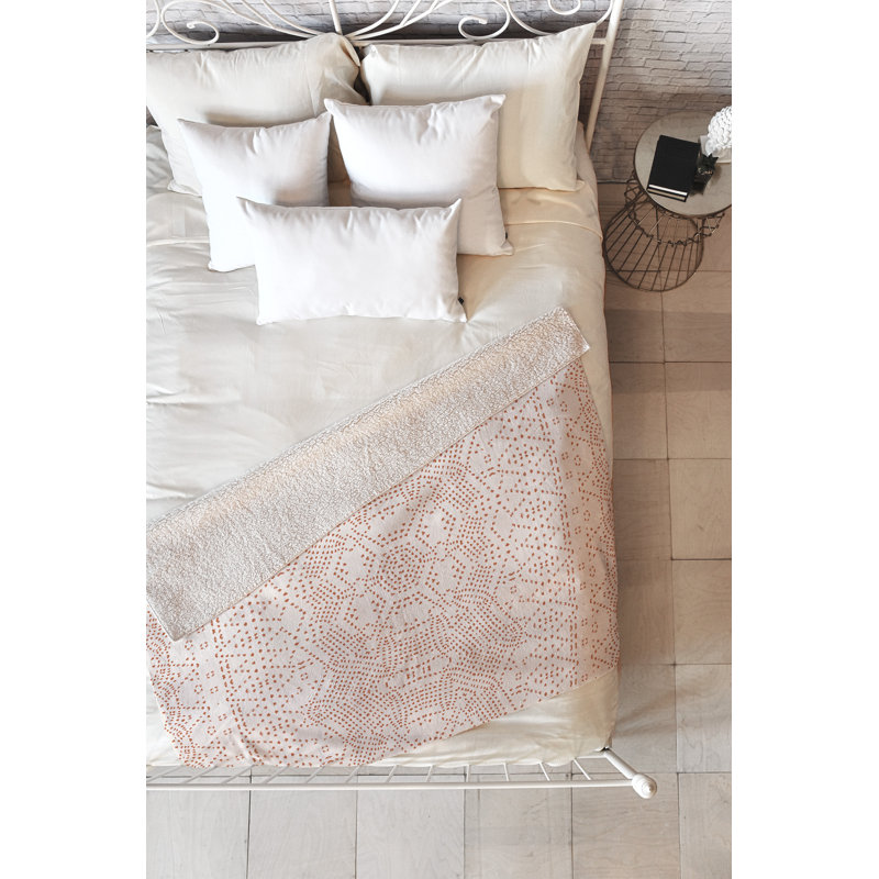 Holli Zollinger Throw Blanket, 60" L x 50" W, Pink