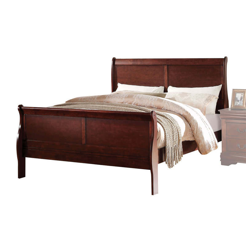 Avondale Sleigh Bed, Twin, Cherry