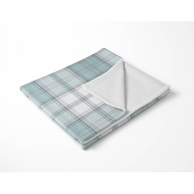Bully Plaid Velveteen Fleece Blanket