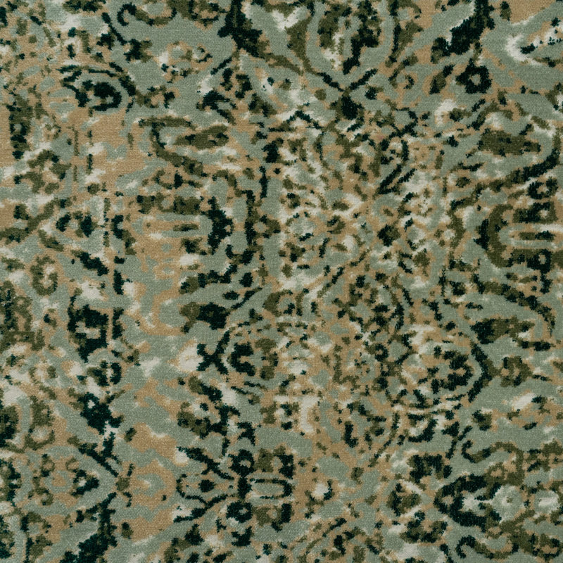 Elsa Cut Velvet Fabric, Sage
