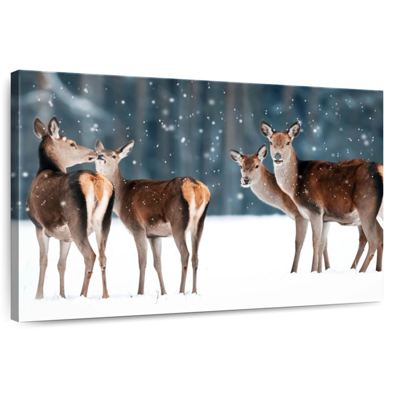 Cerf des neiges femme Brampt, H 8 po x l 12 po