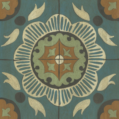 Fraser Tile VI by Chariklia Zarris - Wrapped Canvas Painting
