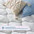 Sleep Innovations Cooling Comfort Gel Memory Foam Dual Layer Mattress Topper, 4 Inch, Pillow Top Cover-366374805