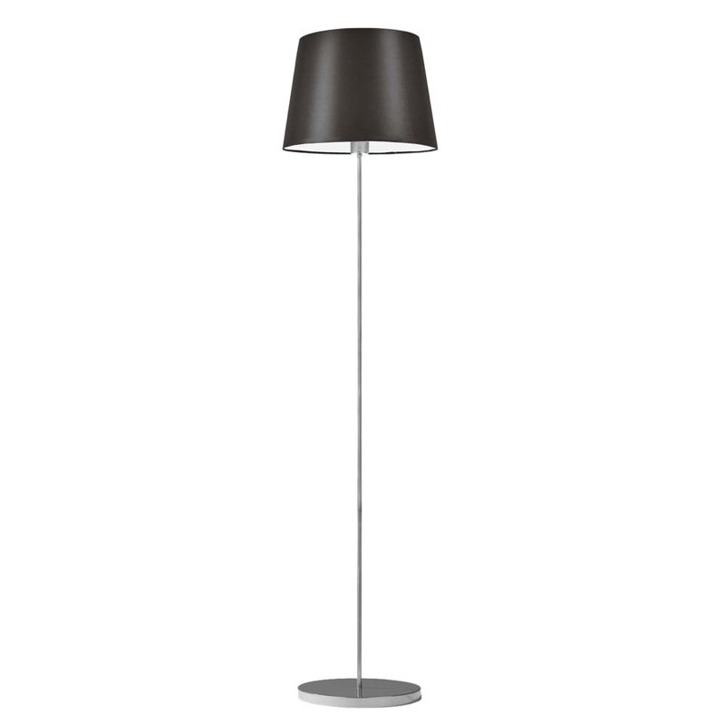 Artimus 162.5cm Traditional Floor Lamp, Brown, Silver