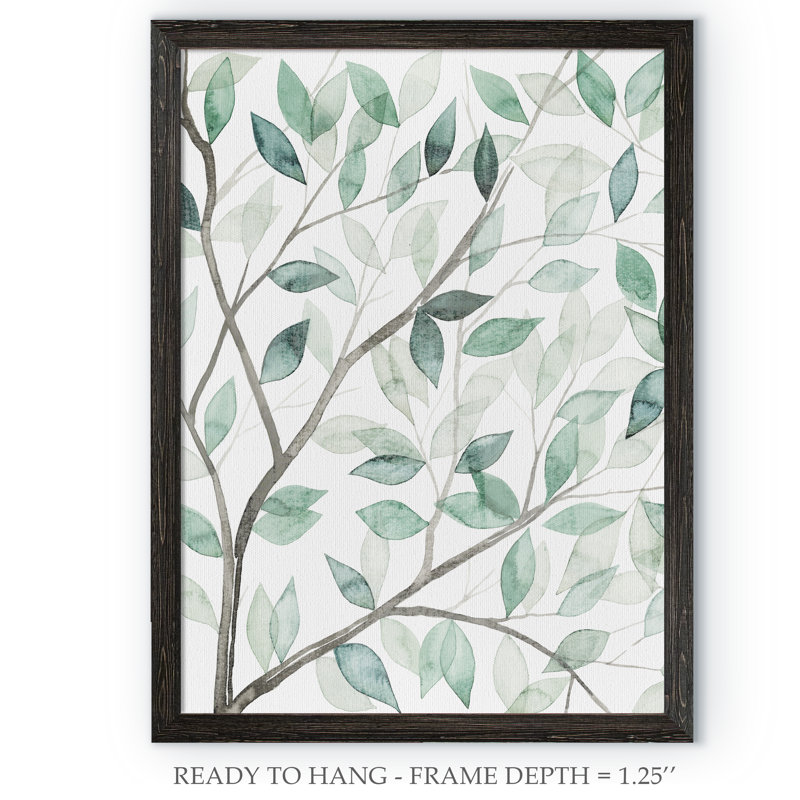 « leaf dentelle i » par paul cezanne-cadre photo, reproduction d’art, H 24 po x l 18 po x P 1,25 po