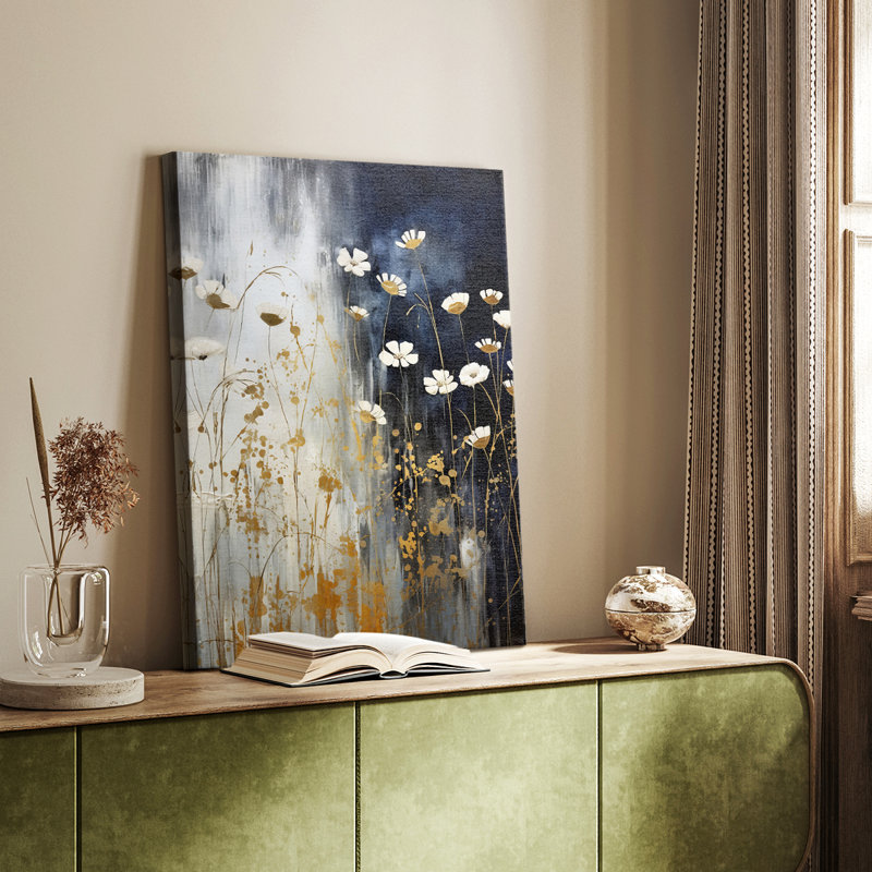 FLORAL Series CCDXCVI - Gallery Cavas sur mesure, H 18 po x l 12 po