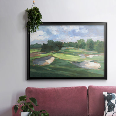 Golf Course Study III, reproduction d'art sur toile