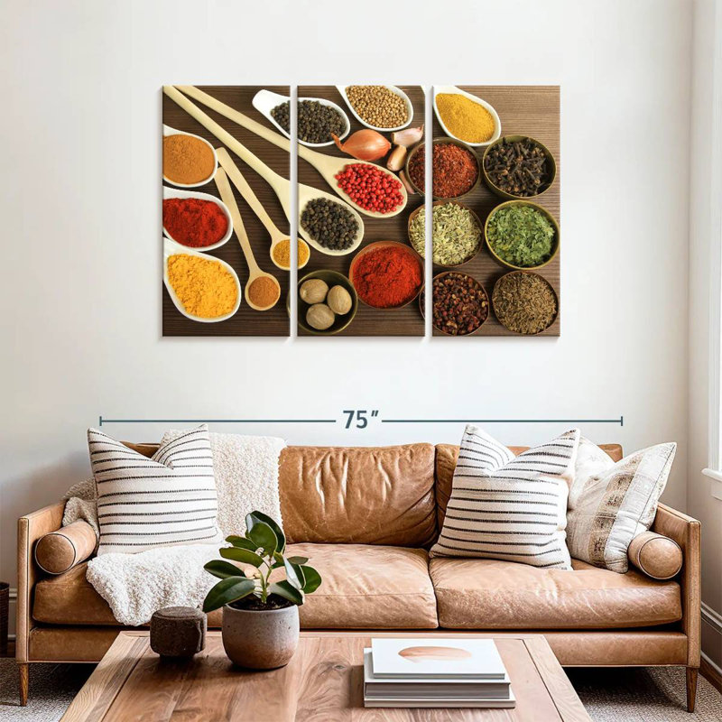 Yarlin Spice Collection, 36" H x 57" W