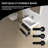 24" Single Bathroom Vanity Wall-mounted Floating vanities with White Resin Stone Top,2 Drawers Modern for Small Bathroom-979592103-979592104