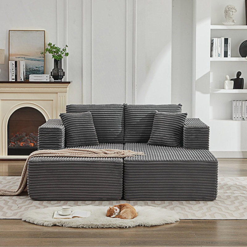 Canapé modulaire Cloud, Gris