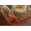 Tapis géométrique réversible en laine Kilim 3 x 4