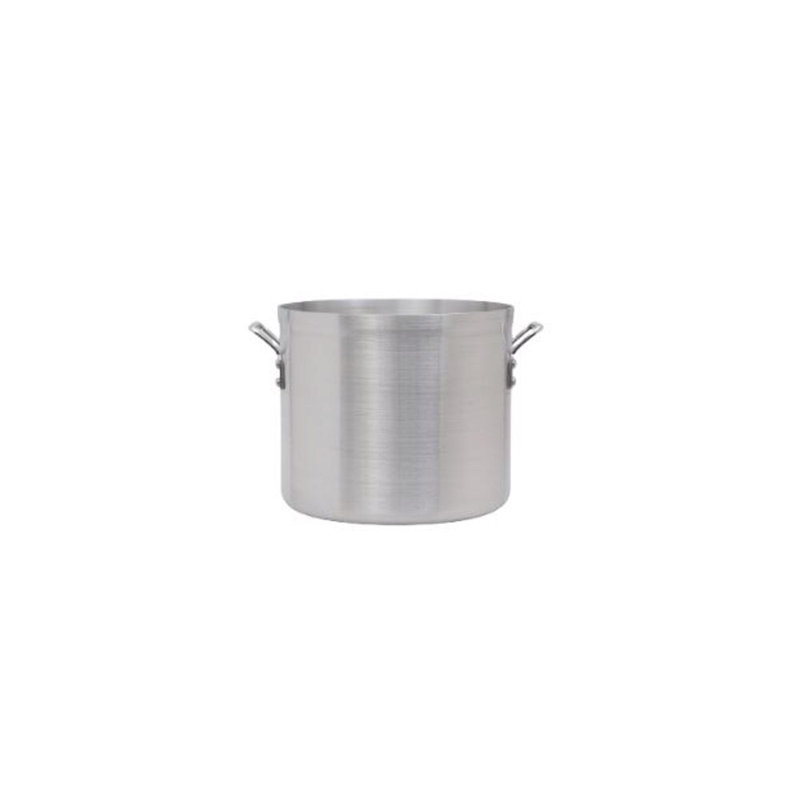 Tuxton Aluminum Stock Pot, 20 Quarts, 11" H x 11.81" W x 11.81" D
