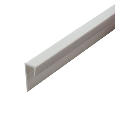 Moulure à capuchon en styrène de 1/4 po | Paquet professionnel
