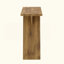 Console, table d'entrée étroite de 43,4 pouces de long avec base en forme de V, console de canapé rustique pour le couloir, le salon, le canapé derrière-437209024-437209026-437209027