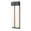 Applique murale d'extérieur 2 lumières en noir-100157046