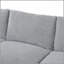 Grand canapé modulaire en forme de U de 128 po avec 2 repose-pieds mobiles, tissu chenille, conception modulaire pour le salon, le cinéma maison et l'espace spacieux-129158204