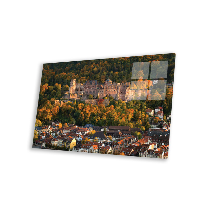 Château de Leston Heidelberg et vieille ville en automne, Bade-Wurtert, Allemagne par Jan Becke
