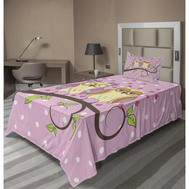 Microfiber Sheet Set, Twin Sheet Set + Fitted Sheet + 1 Pillowcase