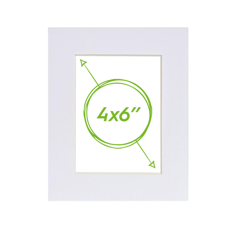Picture Mount for A5 Frame - Photo Size 4" x 6"