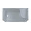 Base de douche 60 po x 32 po avec drain à droite et siège intégré à gauche Aquatique -50776661-50776662