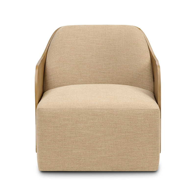 Hemphill Swivel Armchair, Laughlin Natural