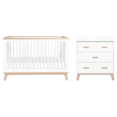 2-Piece Convertible Nursery Furniture Set