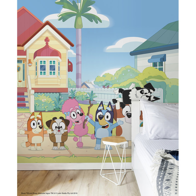 Adhésif mural Bluey Friends & Family