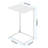 2-Pack Horizontal C-Shaped Side Table White
