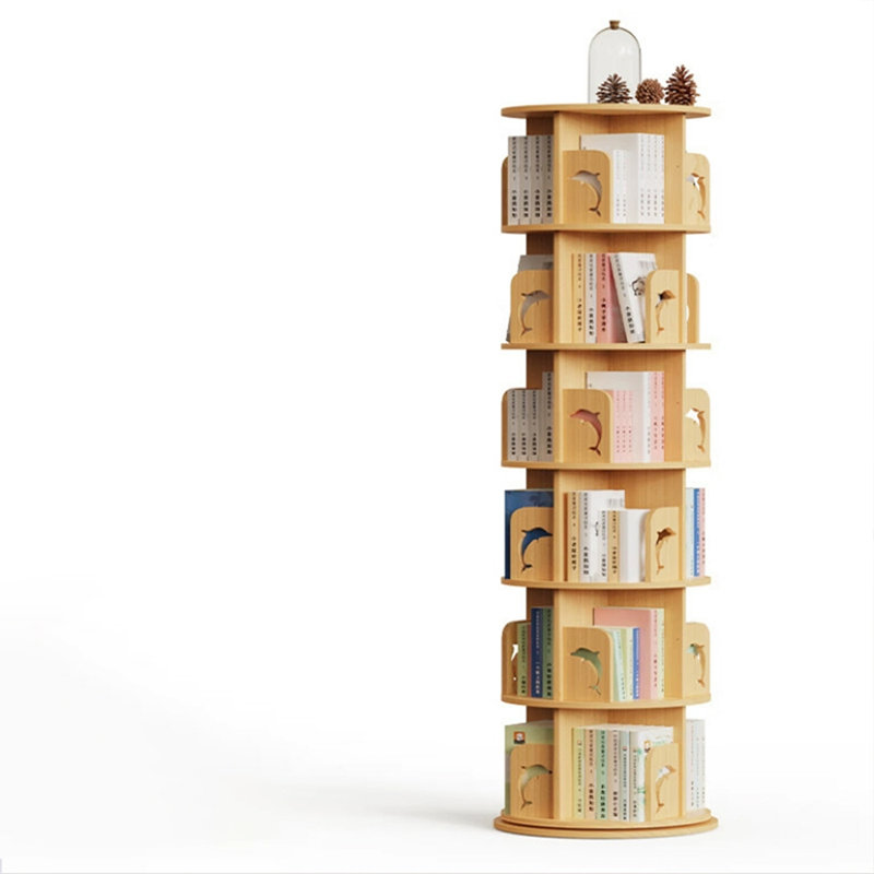 Bibliothèque rotative Burlywood