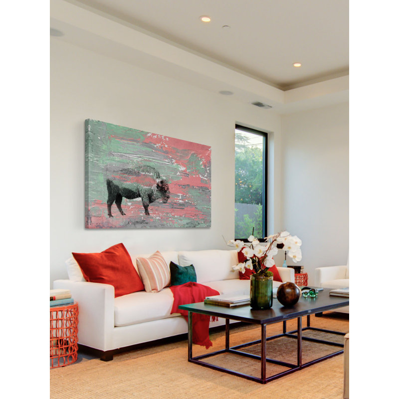 Parvez Taj - Wrapped Canvas Painting, 101cm H x 152cm W