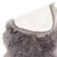 Grady Solid Grey Sheepskin Rug-92396729