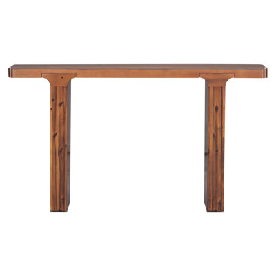 Elegant Acacia Veneer Entryway Table,Suitable For Entryway, Hallway, Living Room, Foyer, Corridor by Millwood Pines