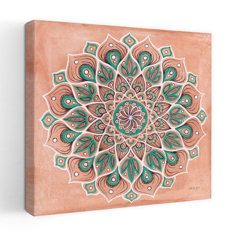 Spirale mandala, H 24 po x l 24 po