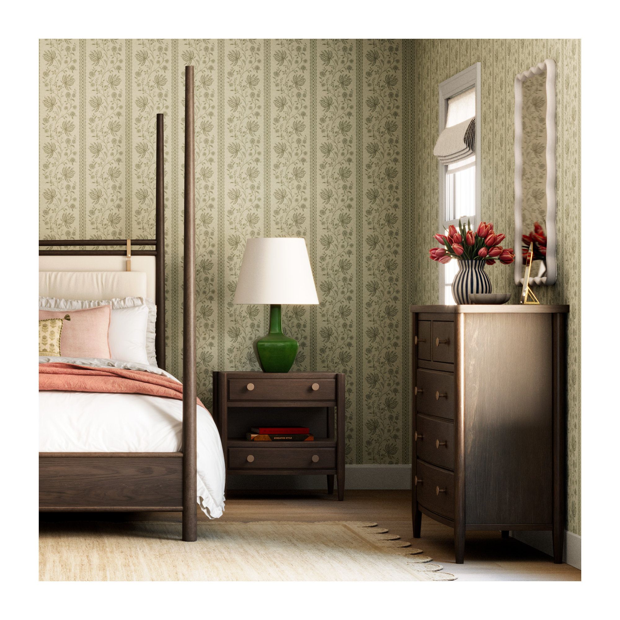 Shay 2-Drawer Nightstand