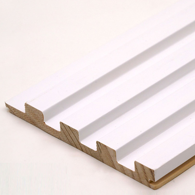 15 cm x 238 cm 3D Wall Panel (1-pack), Pure White