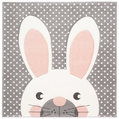 Glantz Animal Print Gray Area Rug