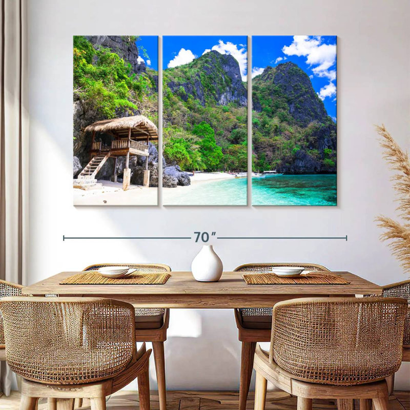 Plage Gillard El Nido Pristine, H 42 po x l 65 po
