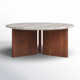 Ferney Round Marble Top Coffee Table